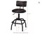 Adjustable Height Bar Stool, 360 Degree Swivel, Modern Guitar Stool with PU Leather Cushion, Heavy Duty Steel Frame for Bar, Shop, and Music, Garage, Black